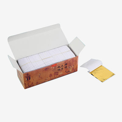 Xuguang  imitation 
 gold leaf sheets 9*9cm
